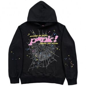 Sp5der Worldwide Hoodie Pink L NWT